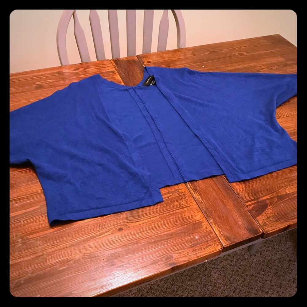 3/4 sleeve cotton shrug